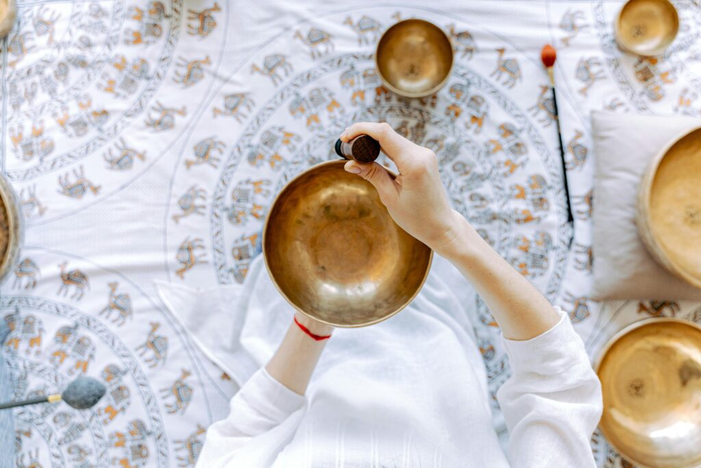 Klangschalen Meditation